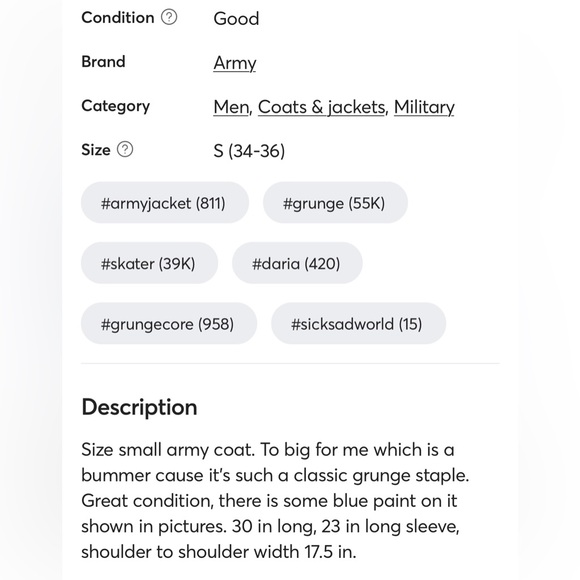 Army coat - Picture 12 of 12